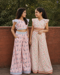 Natkhat Bandar Palazzo and Crop Top