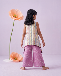 Lavender Bloom Palazzo Set